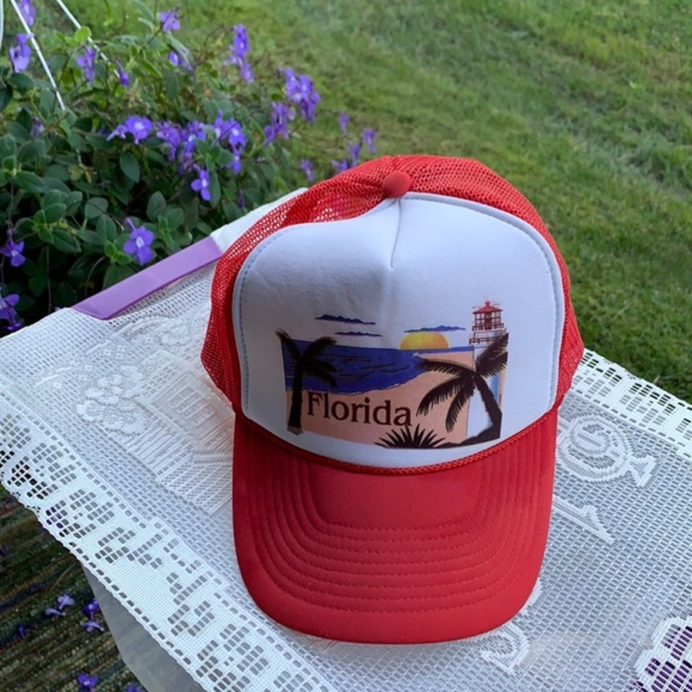 Vintage Trucker Florida Snapback Nissin Label